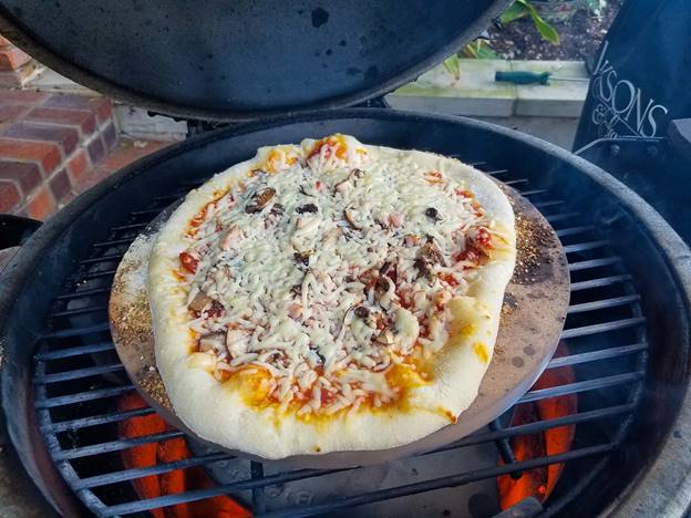 A picture containing food, pan, dish, grill

Description automatically generated